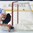 POPRAD, SLOVAKIA - APRIL 18: Slovakia's Jakub Kostelny #1 looks back as Canada's Jack Studnicka #22 scores during preliminary round action at the 2017 IIHF Ice Hockey U18 World Championship. (Photo by Andrea Cardin/HHOF-IIHF Images)

